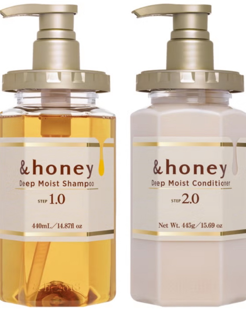 &honey Deep Moist Shampoo & Conditioner Set